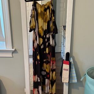 Multicolor Tie-Dye Maxi Dress